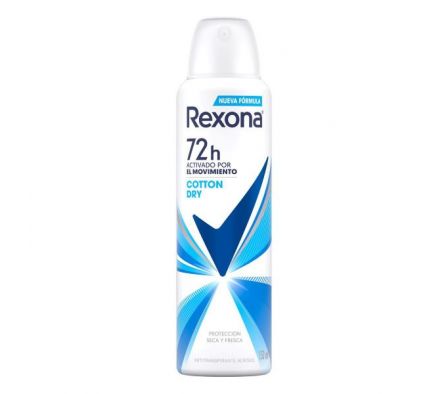 DESODORANTE REXONA  DEO AER COTTON DRY 150ML
