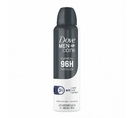 DESODORANTE DOVE M AER CLIN CARE 96H 91G/150ML