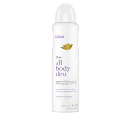 DESODORANTE DOVE AEROSOL LAVENDER 150ML