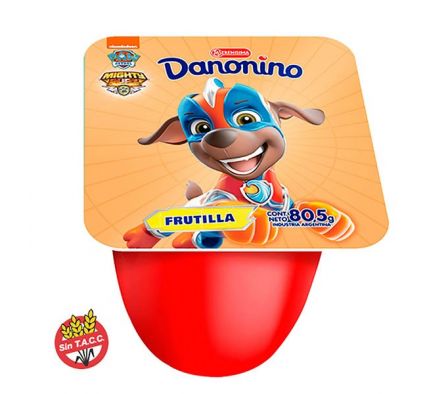 YOGUR DANONINO MAXI FRUTILLA 80,5GR