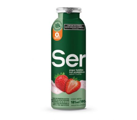 YOGUR SER FRUTILLA CON PROBIOTICOS 190GR