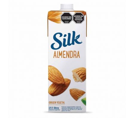 BEBIDA LACTEA SILK ALMENDRAS CON AZUCAR 1L