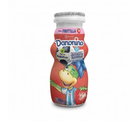 YOGUR DANONINO  VAINILLA BOTELLITA 100GR