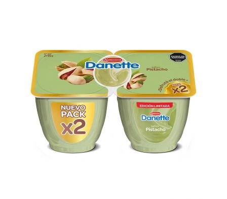 POSTRE DANETTE PISTACHO PACK 190GR
