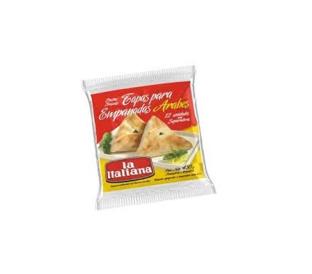 TAPA EMPANADA LA ITALIANA ARABE 330GR