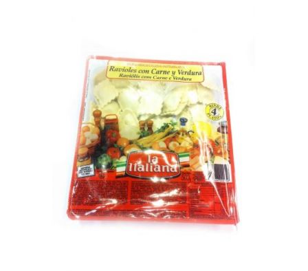 RAVIOLES LA ITALIANA CARNE 500GR