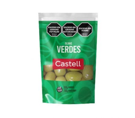 ACEITUNA VERDE CASTELL CLASICA 180GR