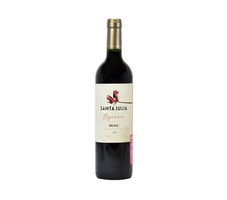 VINO SANTA JULIA ORGANICA MALBEC 750ML