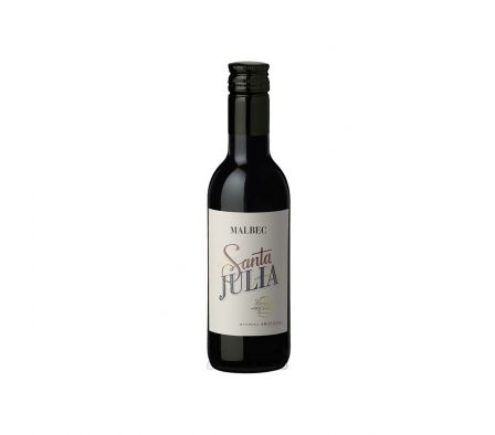 VINO SANTA JULIA MALBEC 187CC