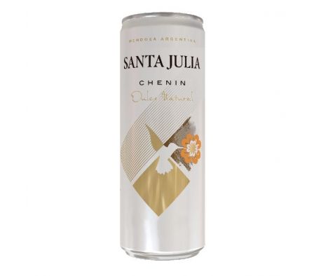 VINO BLANCO SANTA JULIA CHENIN DULCE LATA  335ML