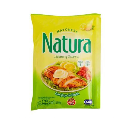 MAYONESA NATURA SACHET 113GR