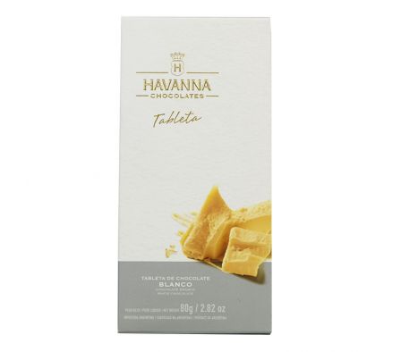 CHOCOLATE HAVANNA TABLETA BLANCO 80GR