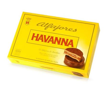 ALFAJOR HAVANNA CHOCOLATE 12UN