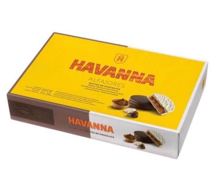 ALFAJOR HAVANNA MIXTOS CHOCOLATE X 12UND