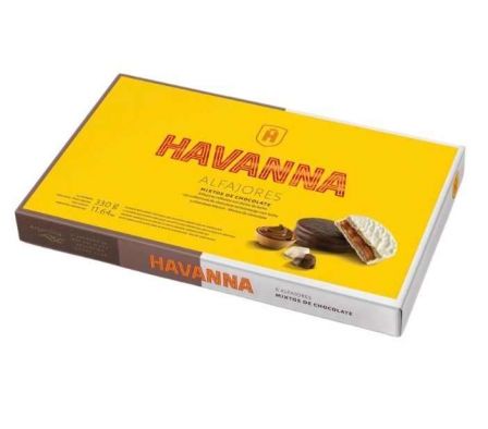 ALFAJOR HAVANNA MIXTOS CHOCOLATE X 6UND
