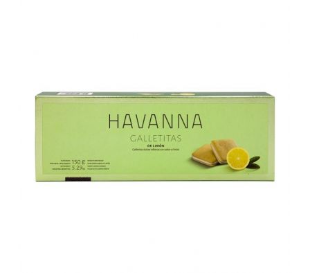 GALLETITAS HAVANNA DE LIMON X 6UNID  