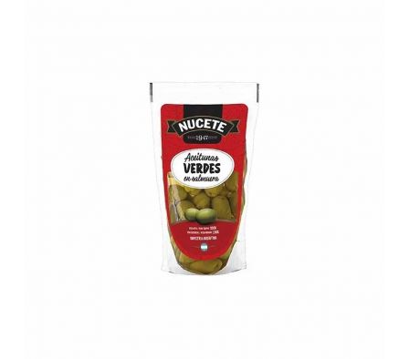 ACEITUNAS VERDES NUCETE DOY PACK 180GR