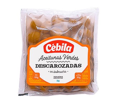 ACEITUNAS VERDES CEBILA DESCAROZADA 80GR
