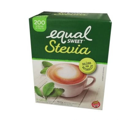 EDULCORANTE EQUALSWEET STEVIA SOBRE 200G