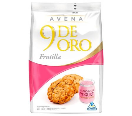 GALLETITAS 9 DE ORO AVEN YOG-FRU.120G
