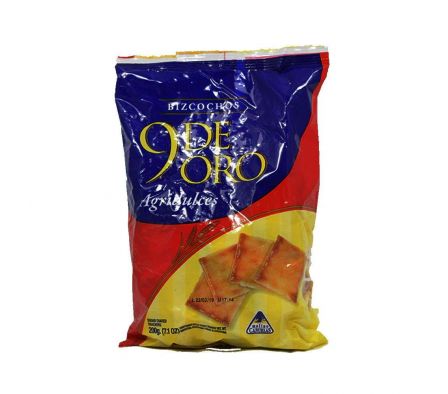 GALLETITA 9 DE ORO AGRIDULCE CLASICA 200GR