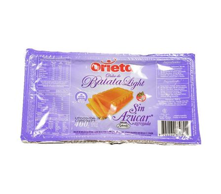 DULCE DE BATATA MEMBRILLO ORIETA PRO-DIABET 400GR