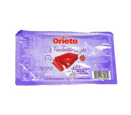 DULCE DE BATATA MEMBRILLO ORIETA PRO-DIABET 400GR