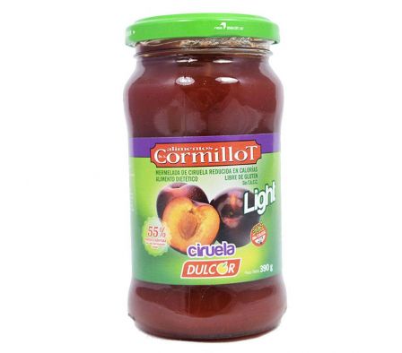 MERMELADA CORMILLOT CIRUELA LIGHT 390GR