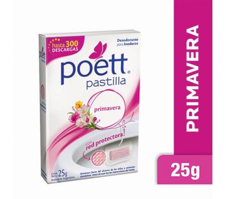 PASTILLA PARA INOD.POETT PRIMAVERA 25GR