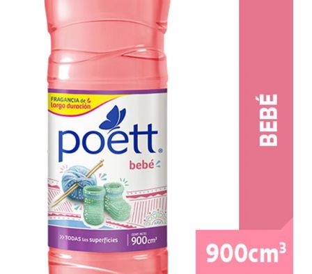 LIMPIADOR POETT BEBE DESINFECTANTE 900ML