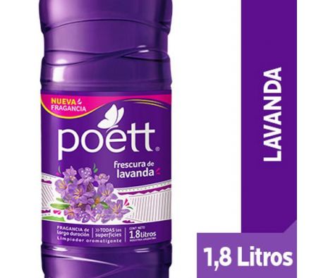 LIMPIADOR POETT LAVANDA DESINFECATANTE 1.8LT