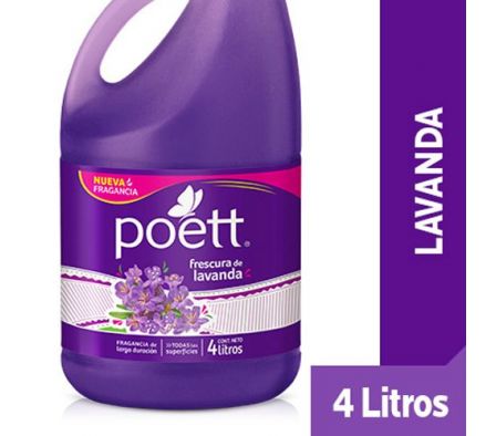 LIMPIADOR POETT LAVANDA DESINFECTANTE 4LT