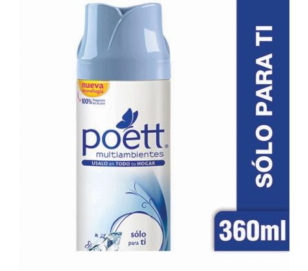 DESODORANTE AMB. POETT SOLO PARA TI 360ML