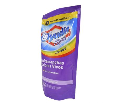 LAVANDINA AYUDIN COLORES VIVOS DOY PACK 470ML