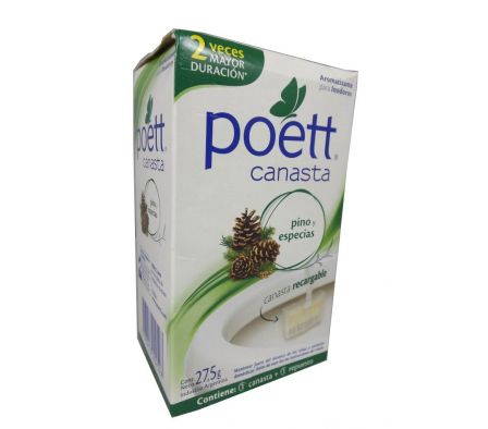 DESODORANTE AMB.CANASTA POETT BLOQUE FULL SURTIDOS