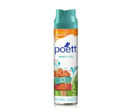 DESODORANTE AMB. POETT ALEGRA TU DIA 360ML