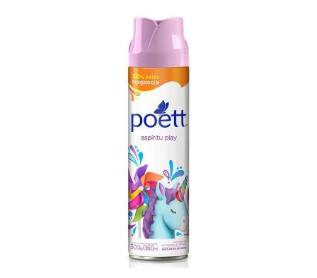 DESODORANTE AMB. POETT ESPIRITU PLAY 360ML