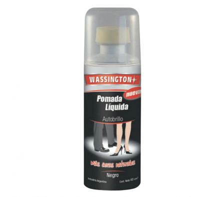POMADA LIQ WASSINTON NEGRO 60G