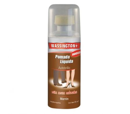 POMADA LIQ WASSINTON MARRON WAS 60G