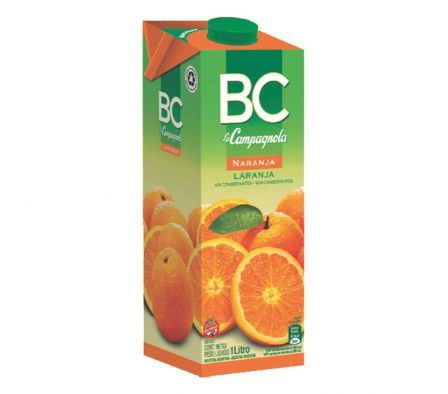 JUGO BC NARANJA 1LT