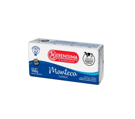 MANTECA LA SERENISIMA 100GR