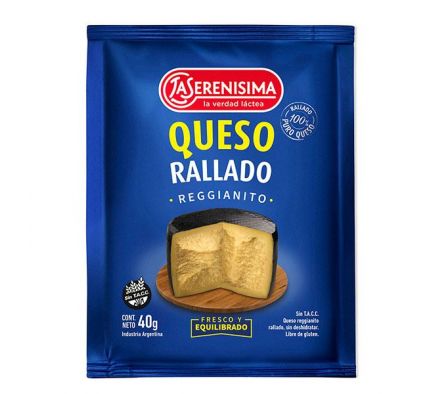 QUESO RALLADO LA SERENISIMA 40GR