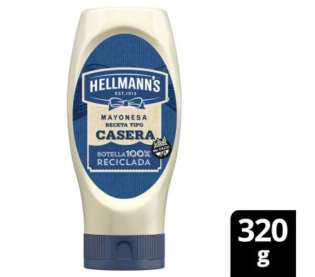 MAYONESA HELLMANNS RECETA CASERA SQZ X320G