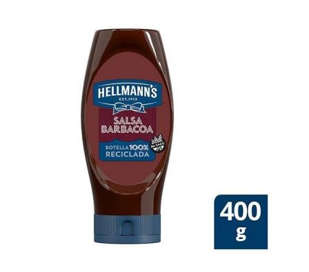 SALSA HELLMANNS BARBACOA 375GR