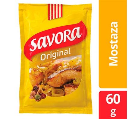 MOSTAZA SAVORA ORIGINAL 60GR