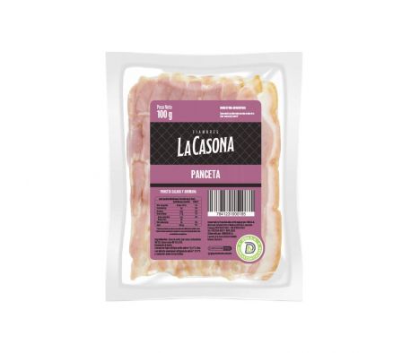 PANCETA LA CASONA FETEADO 100GR