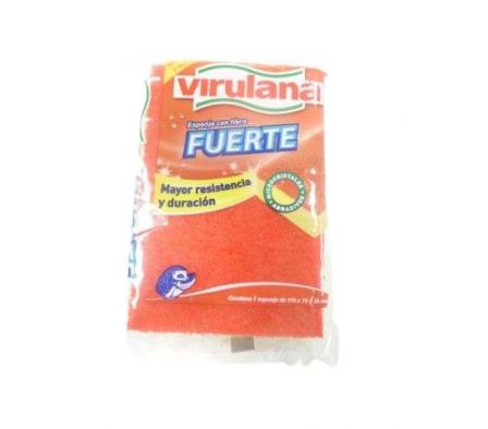ESPONJA VIRULANA C/FIBRA FUERTE