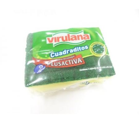 ESPONJA VIRULANA SALVA UÑAS CUADRITO