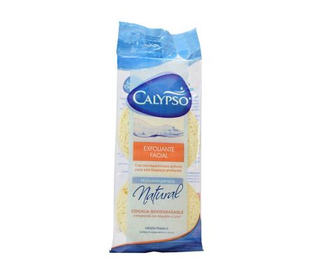 ESPONJA CALYPSO FACIAL EXFOLIANTE 2UN