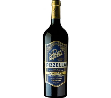 VINO LA POSTA TINTO PIZZELLA MALBEC 750ML